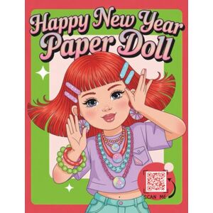 M, Shelly Happy New Year Paper Doll: Cut Out Fashion Activity Book for Girls, Teens & Adults Mix & Match Trendy Outfits, Summer Styles, and Accessories DIY ... Gift for Holidays (vintage papers dolls) M, Shelly Happy New Year Paper Doll: Cut Out Fashion Activity Book for Girls, Teens & Adults Mix & Match Trendy Outfits, Summer Styles, and Accessories DIY ... Gift for Holidays (vintage papers dolls)