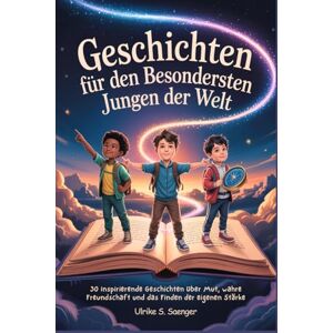 Saenger, Ulrike S. GESCHICHTEN FÜR DEN BESONDERSTEN JUNGEN DER WELT: 30 Inspirierende Geschichten über Mut, Wahre Freundschaft und Innere Stärke Saenger, Ulrike S. GESCHICHTEN FÜR DEN BESONDERSTEN JUNGEN DER WELT: 30 Inspirierende Geschichten über Mut, Wahre Freundschaft und Innere Stärke