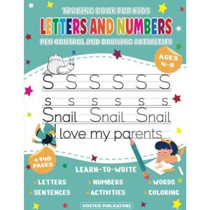 Publications, Kidsykid Tracing Book for Kids Ages 4-8: Learn to Trace Letters and Numbers Pen Control and Drawing and Tracing Activities Penmanship and Writing Workbook ... kindergartens, Toddlers & Kids Aged 4,5,6,7,8 Publications, Kidsykid Tracing Book for Kids Ages 4-8: Learn to Trace Letters and Numbers Pen Control and Drawing and Tracing Activities Penmanship and Writing Workbook ... kindergartens, Toddlers & Kids Aged 4,5,6,7,8