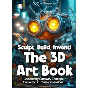 Sparrow, Zoe Sculpt, Build, Invent! The 3D Art Book: Celebrating Creativity Through Innovation in Three Dimensions (Science for Kids) Sparrow, Zoe Sculpt, Build, Invent! The 3D Art Book: Celebrating Creativity Through Innovation in Three Dimensions (Science for Kids)