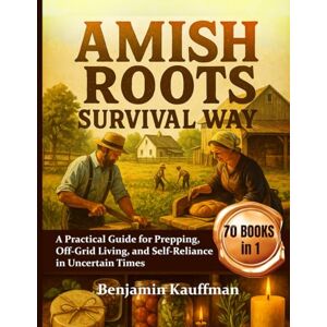 Kauffman, Benjamin Amish Roots Survival Way: A Practical Guide for Prepping, Off-Grid Living, and Self-Reliance in Uncertain Times Kauffman, Benjamin Amish Roots Survival Way: A Practical Guide for Prepping, Off-Grid Living, and Self-Reliance in Uncertain Times