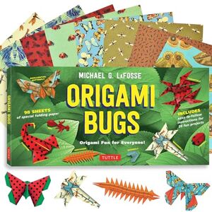Michael G. LaFosse Origami Bugs Kit: Origami Fun for Everyone!: Origami Fun for Everyone!: Kit with 2 Origami Books, 20 Fun Projects and 98 Origami Papers: Great for Both Kids and Adults Michael G. LaFosse Origami Bugs Kit: Origami Fun for Everyone!: Origami Fun for Everyone!: Kit with 2 Origami Books, 20 Fun Projects and 98 Origami Papers: Great for Both Kids and Adults