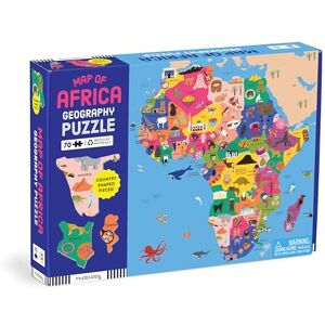 Mudpuppy Map Of Africa – 70 Piece Geography Puzzle with Country-Shaped Pieces and Colorful Illustrations of Iconic Landscapes Cultural Items And More For Children Ages 5 and Up Mudpuppy Map Of Africa – 70 Piece Geography Puzzle with Country-Shaped Pieces and Colorful Illustrations of Iconic Landscapes Cultural Items And More For Children Ages 5 and Up