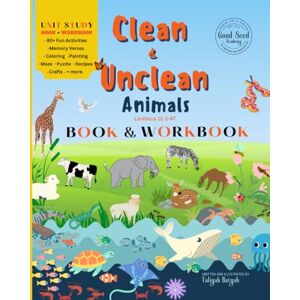 Yisrael, Taliyah Batyah Clean and Unclean Animals: Book & Workbook Yisrael, Taliyah Batyah Clean and Unclean Animals: Book & Workbook