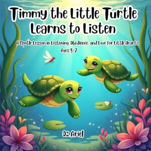 Ariel, Oz Timmy the Little Turtle Learns to Listen: A Gentle Lesson in Listening, Obedience, and Love for Little Hearts Ariel, Oz Timmy the Little Turtle Learns to Listen: A Gentle Lesson in Listening, Obedience, and Love for Little Hearts