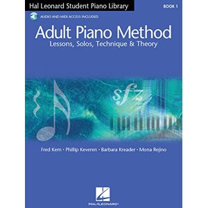 Barbara Kreader Hal Leonard Student Piano Library Adult Piano Method (Book/Online Audio) (Hal Leonard Student Piano Library (Songbooks)) (Includes Online Access Code): Us Version Barbara Kreader Hal Leonard Student Piano Library Adult Piano Method (Book/Online Audio) (Hal Leonard Student Piano Library (Songbooks)) (Includes Online Access Code): Us Version