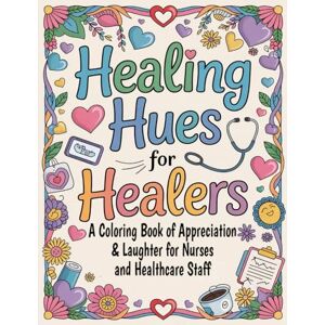 Graphics Arts, Olajumoke Healing Hues for Healers: A Coloring Book of Appreciation & Laughter for Nurses and Healthcare Staff Graphics Arts, Olajumoke Healing Hues for Healers: A Coloring Book of Appreciation & Laughter for Nurses and Healthcare Staff