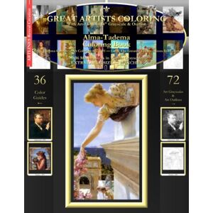 Art-Lines Alma-Tadema Coloring Book: Alma-Tadema Complete Art Coloring Book #1 Color The Greatest Compositions In History Art-Lines Alma-Tadema Coloring Book: Alma-Tadema Complete Art Coloring Book #1 Color The Greatest Compositions In History