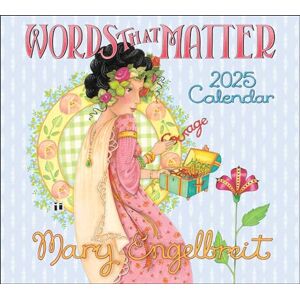 Engelbreit, Mary Mary Engelbreit's Words That Matter 2025 Deluxe Wall Calendar Engelbreit, Mary Mary Engelbreit's Words That Matter 2025 Deluxe Wall Calendar