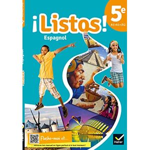 Geoffray, Ghislaine ¡Listos! espagnol 5e Éd. 2021 Livre élève: Manuel de l'élève. A1>A1+/A2 Geoffray, Ghislaine ¡Listos! espagnol 5e Éd. 2021 Livre élève: Manuel de l'élève. A1>A1+/A2