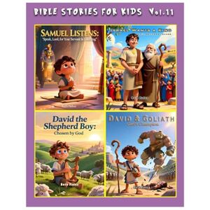 Padua, Ruth Bible Stories For Kids, Vol.11., Christian Series, Stories, Children's Bible Stories, Biblical Stories, Sunday School Book: With the Stories on Samuel ... David The Shepherd Boy & David & Goliath Padua, Ruth Bible Stories For Kids, Vol.11., Christian Series, Stories, Children's Bible Stories, Biblical Stories, Sunday School Book: With the Stories on Samuel ... David The Shepherd Boy & David & Goliath