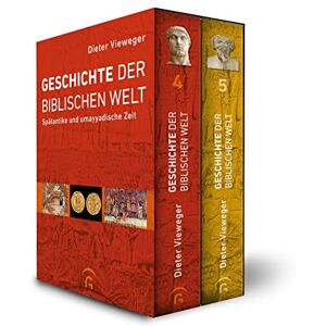Vieweger, Dieter Geschichte der biblischen Welt: Spätantike und umayyadische Zeit. Band 4: Spätantike. Band 5: Umayyadische Zeit. 2 Bände im Schuber Vieweger, Dieter Geschichte der biblischen Welt: Spätantike und umayyadische Zeit. Band 4: Spätantike. Band 5: Umayyadische Zeit. 2 Bände im Schuber