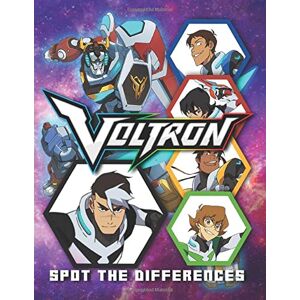 Kristinarson, Hjalti Voltron Spot The Difference: Voltron Activity Spot-the-Differences Books For Adults And Kids Kristinarson, Hjalti Voltron Spot The Difference: Voltron Activity Spot-the-Differences Books For Adults And Kids