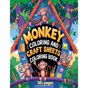Jerling, Peter Monkey Coloring and Craft Sheets Coloring Book Jerling, Peter Monkey Coloring and Craft Sheets Coloring Book