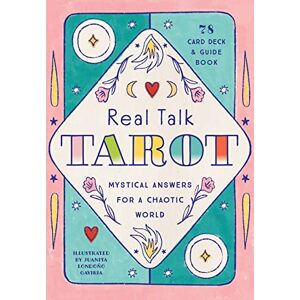 Editors of Epic Ink Real Talk Tarot Gift Edition: Mystical Answers for a Chaotic World 78-card Deck and Guide Book Editors of Epic Ink Real Talk Tarot Gift Edition: Mystical Answers for a Chaotic World 78-card Deck and Guide Book