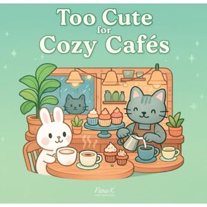 K, Nara Too Cute for Cozy Cafes – Kawaii Coffee Shop Coloring Book for Adults & Teens: 25+ Relaxing Illustrations of Cute Desserts & Cafe Moments: Coloring ... aesthetic desserts, and relaxing moments. K, Nara Too Cute for Cozy Cafes – Kawaii Coffee Shop Coloring Book for Adults & Teens: 25+ Relaxing Illustrations of Cute Desserts & Cafe Moments: Coloring ... aesthetic desserts, and relaxing moments.