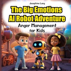 Long, Josephine The Big Emotions AI Robot Adventure: Anger Management for Kids with Advice on What to Do When You Feel Like Hitting and How Kindness Makes Us Strong Book Long, Josephine The Big Emotions AI Robot Adventure: Anger Management for Kids with Advice on What to Do When You Feel Like Hitting and How Kindness Makes Us Strong Book