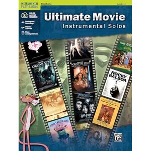 Staff, Alfred Publishing Ultimate Movie Instrumental Solos: Trombone (Book & CD): Trombone, Level 2-3 Staff, Alfred Publishing Ultimate Movie Instrumental Solos: Trombone (Book & CD): Trombone, Level 2-3