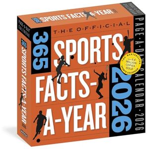 Calendars, Workman Official 365 Sports Facts-A-Year Page-A-Day® Calendar 2026 Calendars, Workman Official 365 Sports Facts-A-Year Page-A-Day® Calendar 2026