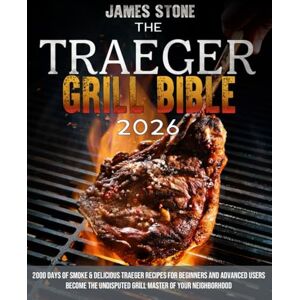 Stone, James The Traeger Grill Bible: 2000 Days of Smoke & Delicious Traeger Recipes for Beginners and Advanced Users Become the Undisputed Grill Master of Your Neighborhood Stone, James The Traeger Grill Bible: 2000 Days of Smoke & Delicious Traeger Recipes for Beginners and Advanced Users Become the Undisputed Grill Master of Your Neighborhood