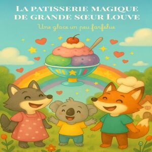 grâce, Mme Différence et La pâtisserie magique de Grande Sœur Louve: Une glace un peu Farfelue grâce, Mme Différence et La pâtisserie magique de Grande Sœur Louve: Une glace un peu Farfelue