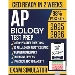 Press, ApexMind AP Biology Test Prep: The Complete Study Guide with 10 Full-Length Practice Tests, 3000+ Practice Questions, Effective Strategy, Flashcards & Online Tools for a Best Score! Press, ApexMind AP Biology Test Prep: The Complete Study Guide with 10 Full-Length Practice Tests, 3000+ Practice Questions, Effective Strategy, Flashcards & Online Tools for a Best Score!