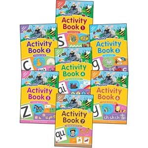 Wernham, Sara Jolly Phonics Activity Books 1-7: in Precursive Letters (British English edition) Wernham, Sara Jolly Phonics Activity Books 1-7: in Precursive Letters (British English edition)