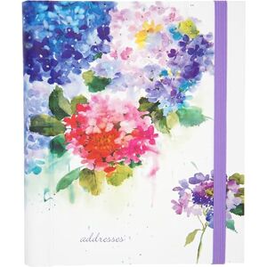 Peter Pauper Press Hydrangeas Large Address Book Peter Pauper Press Hydrangeas Large Address Book