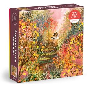 Galison Autumn In The Meadow – 1000 Piece Jigsaw Puzzle Featuring Beautiful Artwork Of A Cottage Nestled Amongst A Fall Meadow, 27" x 20 Galison Autumn In The Meadow – 1000 Piece Jigsaw Puzzle Featuring Beautiful Artwork Of A Cottage Nestled Amongst A Fall Meadow, 27" x 20