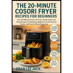 Lee THE 20-MINUTE COSORI FRYER RECIPES FOR BEGINNERS: Your 20-Minute Cosori Air Fryer Guide: Quick and Easy Recipes to Help Busy Beginners Cook Smarter, Faster, and Tastier Meals Every Day. Lee THE 20-MINUTE COSORI FRYER RECIPES FOR BEGINNERS: Your 20-Minute Cosori Air Fryer Guide: Quick and Easy Recipes to Help Busy Beginners Cook Smarter, Faster, and Tastier Meals Every Day.