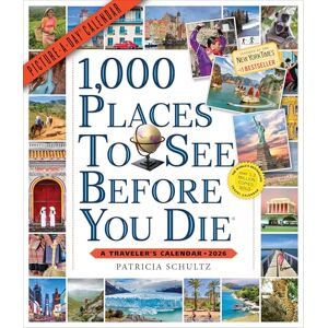 Schultz, Patricia 1,000 Places to See Before You Die Picture-A-Day® Wall Calendar 2026: A Traveler's Calendar Schultz, Patricia 1,000 Places to See Before You Die Picture-A-Day® Wall Calendar 2026: A Traveler's Calendar