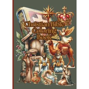 Boutique, Once In A Blue Moon Christian Bible Coloring Book (Christian Religion Church Jesus GOD Bible) Boutique, Once In A Blue Moon Christian Bible Coloring Book (Christian Religion Church Jesus GOD Bible)