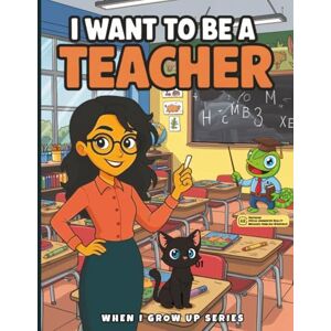 Press, EduColor I Want to Be a Teacher! Coloring and Activity Book: With Augmented Reality Messages, Fun Facts, Trivia Questions, Word Search, and More! (When I Grow Up Series) Press, EduColor I Want to Be a Teacher! Coloring and Activity Book: With Augmented Reality Messages, Fun Facts, Trivia Questions, Word Search, and More! (When I Grow Up Series)