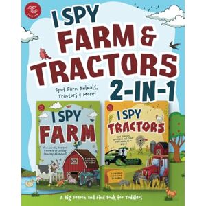 Larch, Marlies I Spy 2-in-1 Farm & Tractors: Spot Farm Animals, Tractors & More! A Big Search and Find Book for Toddlers (I Spy 2-in-1 Books for Toddlers) Larch, Marlies I Spy 2-in-1 Farm & Tractors: Spot Farm Animals, Tractors & More! A Big Search and Find Book for Toddlers (I Spy 2-in-1 Books for Toddlers)