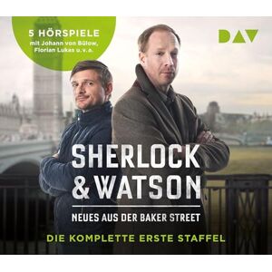 Koppelmann, Viviane Sherlock & Watson. Neues aus der Baker Street. Die komplette erste Staffel: Hörspiele mit Johann von Bülow, Florian Lukas u.v.a. (5 CDs) Koppelmann, Viviane Sherlock & Watson. Neues aus der Baker Street. Die komplette erste Staffel: Hörspiele mit Johann von Bülow, Florian Lukas u.v.a. (5 CDs)