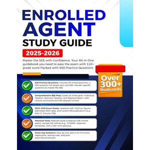 A. Publications, Precious Enrolled Agent Study Guide 2025-2026: Master the SEE with Confidence, Your All-in-One guidebook you need to pass the exam with 110+ grade score Packed with 650 Practice Questions A. Publications, Precious Enrolled Agent Study Guide 2025-2026: Master the SEE with Confidence, Your All-in-One guidebook you need to pass the exam with 110+ grade score Packed with 650 Practice Questions