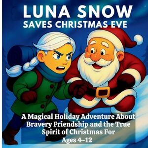 Williams, Grace Luna Snow Saves Christmas Eve: A Magical Holiday Adventure About Bravery, Friendship, And The True Spirit Of Christmas For Ages 4-12 Williams, Grace Luna Snow Saves Christmas Eve: A Magical Holiday Adventure About Bravery, Friendship, And The True Spirit Of Christmas For Ages 4-12