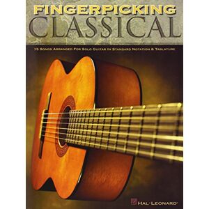 Various Fingerpicking Classical. Guitar Solo.: 15 Songs Arranged for Solo Guitar in Standard Notation & Tab Various Fingerpicking Classical. Guitar Solo.: 15 Songs Arranged for Solo Guitar in Standard Notation & Tab