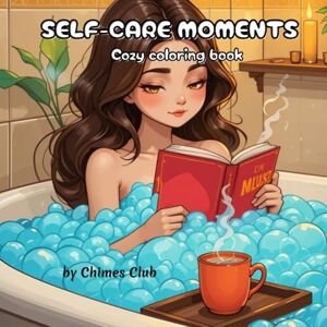 Club, Chimes Self-Care Girl Moments: Cozy Coloring Book for Adults & Teens: Charming Daily Wellness Scenes for Stress Relief and Mindful Creativity Club, Chimes Self-Care Girl Moments: Cozy Coloring Book for Adults & Teens: Charming Daily Wellness Scenes for Stress Relief and Mindful Creativity
