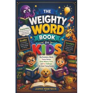Pennywick, Jasper THE WEIGHTY WORD BOOK FOR KIDS: Big Vocabulary Words, Funny Stories, Clever Memory Tricks, and Fun Challenges for Smart Young Readers Pennywick, Jasper THE WEIGHTY WORD BOOK FOR KIDS: Big Vocabulary Words, Funny Stories, Clever Memory Tricks, and Fun Challenges for Smart Young Readers