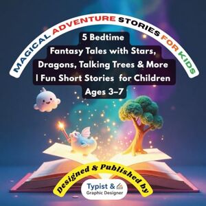Munir, Fahad Magical Adventure Stories for Kids: 5 Bedtime Fantasy Tales with Stars, Dragons, Talking Trees & More Fun Short Stories for Children Ages 3–7 Munir, Fahad Magical Adventure Stories for Kids: 5 Bedtime Fantasy Tales with Stars, Dragons, Talking Trees & More Fun Short Stories for Children Ages 3–7