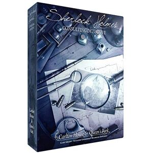 Asmodee Space Cowboys Sherlock Holmes Consulting Detective: Carlton House & Queen's Park Board Game Asmodee Space Cowboys Sherlock Holmes Consulting Detective: Carlton House & Queen's Park Board Game