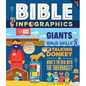 Harvest House Publishers Bible Infographics for Kids: Giants, Ninja Skills, a Talking Donkey, and What's the Deal with the Tabernacle? Harvest House Publishers Bible Infographics for Kids: Giants, Ninja Skills, a Talking Donkey, and What's the Deal with the Tabernacle?