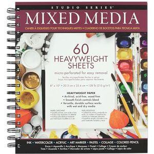 Inc. Peter Pauper Press Studio Series Mixed Media Pad (60 Heavyweight Sheets) Inc. Peter Pauper Press Studio Series Mixed Media Pad (60 Heavyweight Sheets)