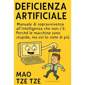 Tze Tze, Mao Deficienza Artificiale: Manuale di sopravvivenza all’intelligenza che non c’è. Perché le macchine sono stupide, ma voi lo siete di più: 24 (Cose da Fare) Tze Tze, Mao Deficienza Artificiale: Manuale di sopravvivenza all’intelligenza che non c’è. Perché le macchine sono stupide, ma voi lo siete di più: 24 (Cose da Fare)