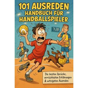 Witkowski, Walter L. 101 Ausreden Handbuch für Handballspieler: Die besten Sprüche, verrücktesten Erklärungen & witzigsten Ausreden vom Spielfeld Das Geschenkbuch für Handball-Fans Witkowski, Walter L. 101 Ausreden Handbuch für Handballspieler: Die besten Sprüche, verrücktesten Erklärungen & witzigsten Ausreden vom Spielfeld Das Geschenkbuch für Handball-Fans