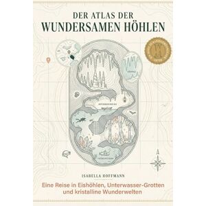 Hoffmann, Isabella Der Atlas der wundersamen Höhlen: Eine Reise in Eishöhlen, Unterwasser-Grotten und kristalline Wunderwelten. Ein Muss für Speläologen und Naturliebhaber Hoffmann, Isabella Der Atlas der wundersamen Höhlen: Eine Reise in Eishöhlen, Unterwasser-Grotten und kristalline Wunderwelten. Ein Muss für Speläologen und Naturliebhaber
