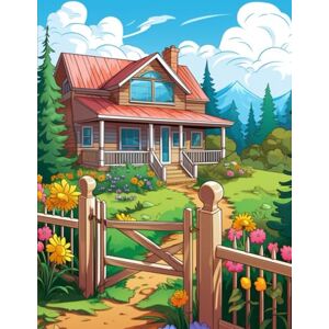 Santos, Nano Pastoral Dreams: Farmhouses, Flowers, and Fields to Color and Find Inner Peace 500 pages.: Relaxing coloring pages featuring charming barns and blooming fields. Santos, Nano Pastoral Dreams: Farmhouses, Flowers, and Fields to Color and Find Inner Peace 500 pages.: Relaxing coloring pages featuring charming barns and blooming fields.