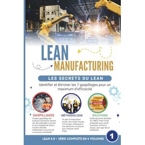 MANAGEMENT, WOLF Les Secrets du Lean – Identifier et éliminer les 7 gaspillages pour un maximum d’efficacité: Repérez et supprimez les Muda pour booster la performance ... & Lean 4.0 – Série complète en 4 volumes) MANAGEMENT, WOLF Les Secrets du Lean – Identifier et éliminer les 7 gaspillages pour un maximum d’efficacité: Repérez et supprimez les Muda pour booster la performance ... & Lean 4.0 – Série complète en 4 volumes)