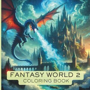 Coloring Books, Fun Times Fantasy World 2 Coloring Book: Activity Book For Tweens, Teens, and Adults With Amazing Fantasy & Medieval Scenes of Dragons, Knights, Elves, and Awesome Creatures (Fantasy World Coloring Books) Coloring Books, Fun Times Fantasy World 2 Coloring Book: Activity Book For Tweens, Teens, and Adults With Amazing Fantasy & Medieval Scenes of Dragons, Knights, Elves, and Awesome Creatures (Fantasy World Coloring Books)